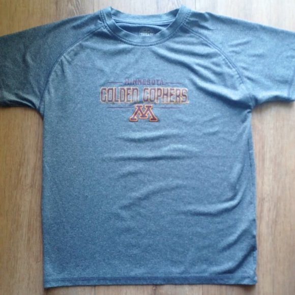 University of Minnesota Golden Gophers Youth Large 12/14 Short-Sleeved Tee - Picture 1 of 4